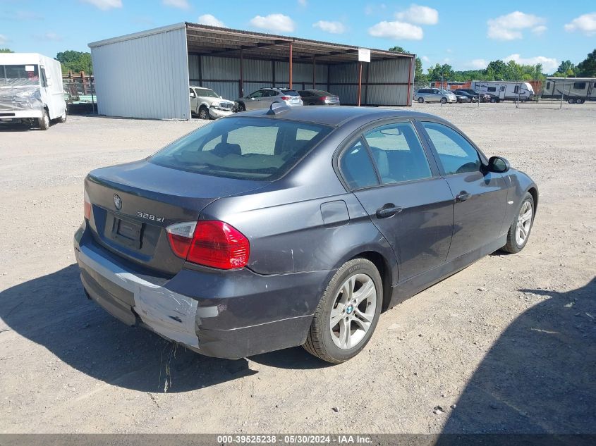 2008 BMW 328Xi VIN: WBAVC73588KP38462 Lot: 39525238