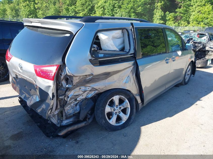 2013 Toyota Sienna Le V6 8 Passenger VIN: 5TDKK3DC4DS400347 Lot: 39525243