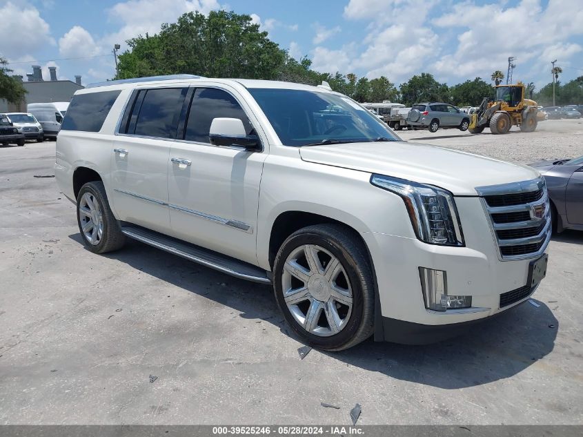 2015 Cadillac Escalade Esv Luxury VIN: 1GYS4SKJ3FR550273 Lot: 39525246