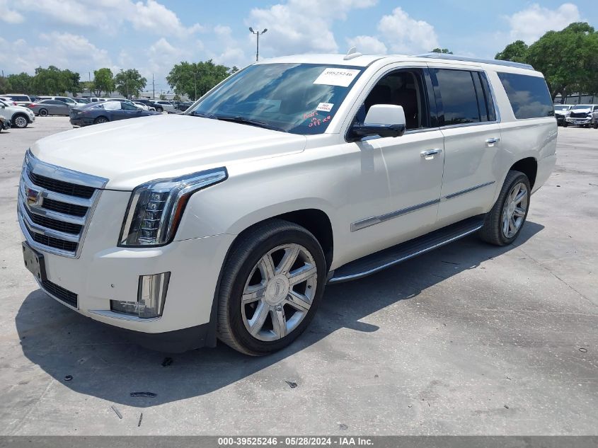 2015 Cadillac Escalade Esv Luxury VIN: 1GYS4SKJ3FR550273 Lot: 39525246