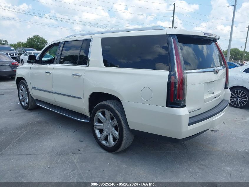 2015 Cadillac Escalade Esv Luxury VIN: 1GYS4SKJ3FR550273 Lot: 39525246