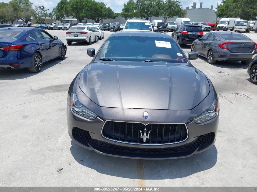 2016 Maserati Ghibli VIN: ZAM57XSA7G1167794 Lot: 39525247