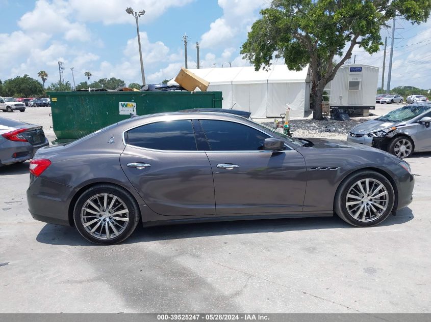 2016 Maserati Ghibli VIN: ZAM57XSA7G1167794 Lot: 39525247