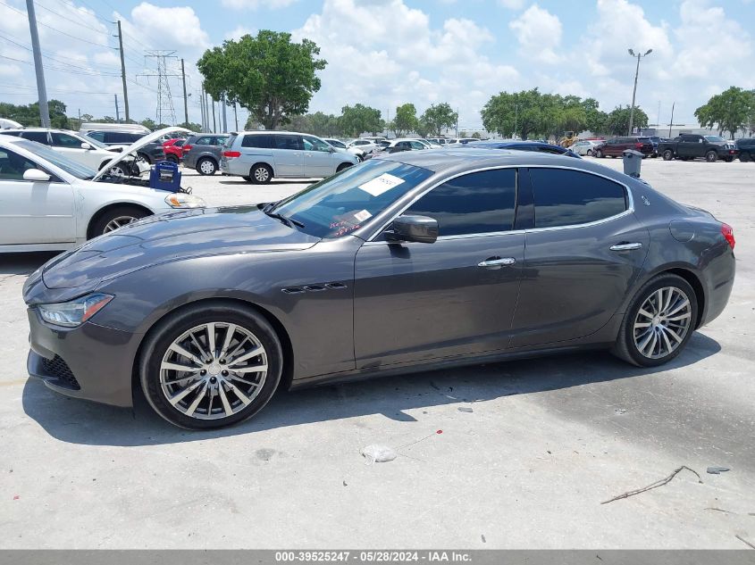 2016 Maserati Ghibli VIN: ZAM57XSA7G1167794 Lot: 39525247