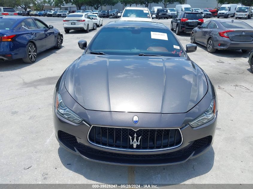 2016 Maserati Ghibli VIN: ZAM57XSA7G1167794 Lot: 39525247