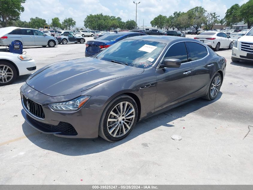 2016 Maserati Ghibli VIN: ZAM57XSA7G1167794 Lot: 39525247