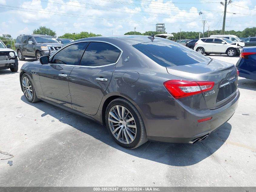 2016 Maserati Ghibli VIN: ZAM57XSA7G1167794 Lot: 39525247