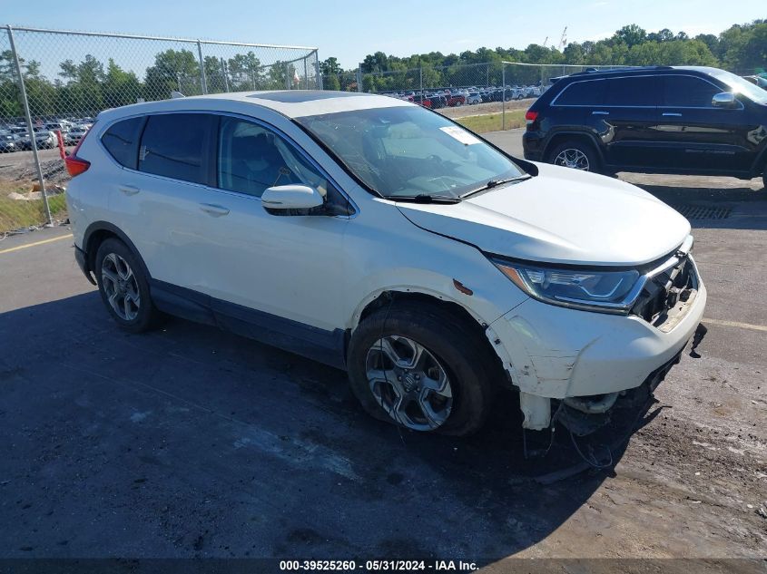 2018 Honda Cr-V Ex VIN: 2HKRW1H54JH520640 Lot: 39525260