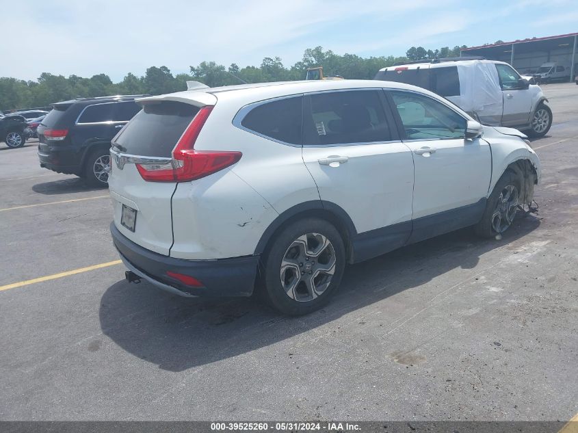 2018 Honda Cr-V Ex VIN: 2HKRW1H54JH520640 Lot: 39525260