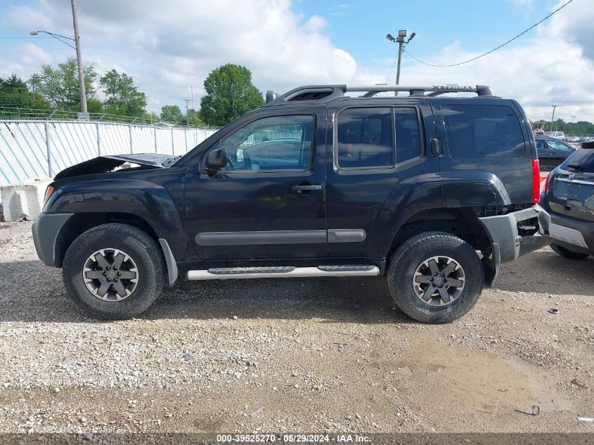 2015 Nissan Xterra Pro-4X VIN: 5N1AN0NW7FN651846 Lot: 39525270