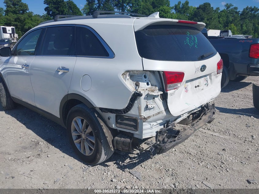 2016 Kia Sorento 2.4L Lx VIN: 5XYPG4A38GG009592 Lot: 39525273