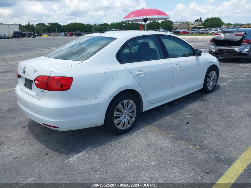 2014 Volkswagen Jetta 1.8T Se VIN: 3VWD17AJXEM416539 Lot: 39525287