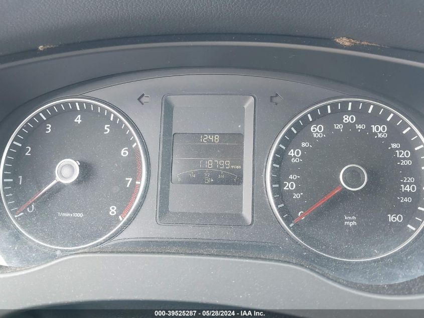 2014 Volkswagen Jetta 1.8T Se VIN: 3VWD17AJXEM416539 Lot: 39525287