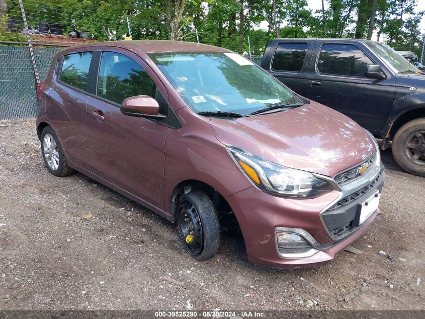 2021 Chevrolet Spark Fwd 1Lt Automatic VIN: KL8CD6SA1MC749591 Lot: 39525290