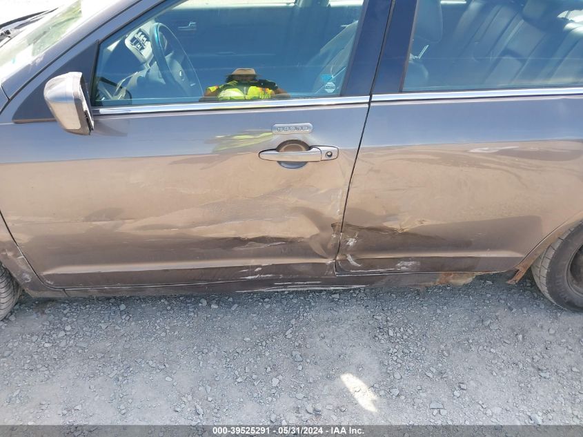 2011 Ford Fusion Sel VIN: 3FAHP0JA3BR327152 Lot: 39525291