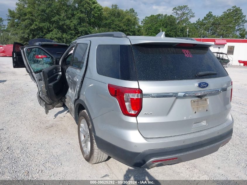 2017 Ford Explorer Xlt VIN: 1FM5K7D87HGD36235 Lot: 39525292