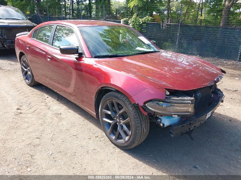 2021 Dodge Charger Sxt Rwd VIN: 2C3CDXBG4MH682603 Lot: 39525293