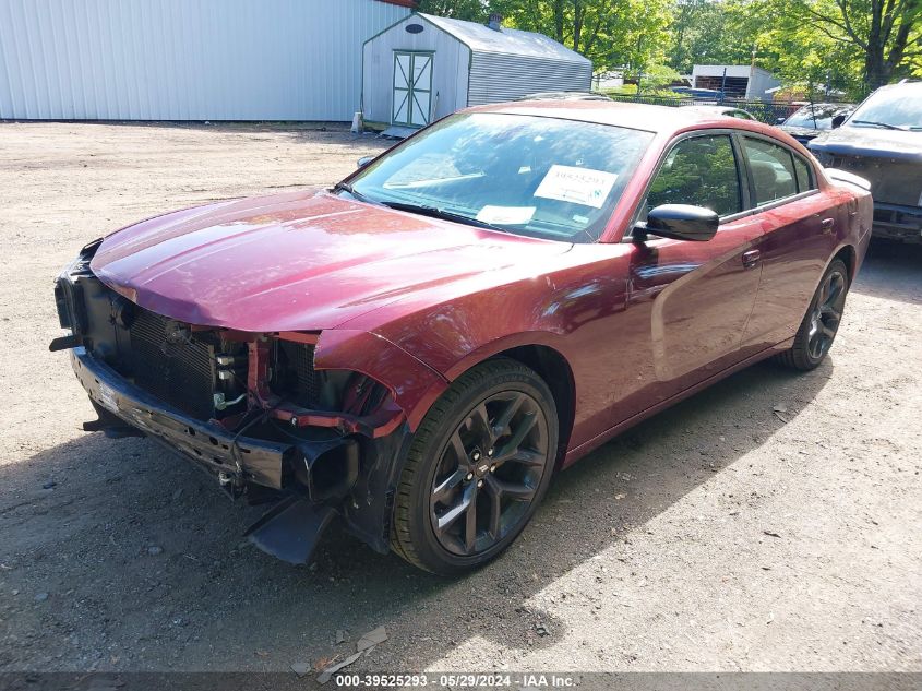 2021 Dodge Charger Sxt Rwd VIN: 2C3CDXBG4MH682603 Lot: 39525293