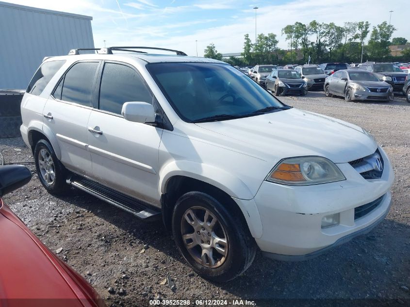 2006 Acura Mdx Touring VIN: 2HNYD18866H540197 Lot: 39525298