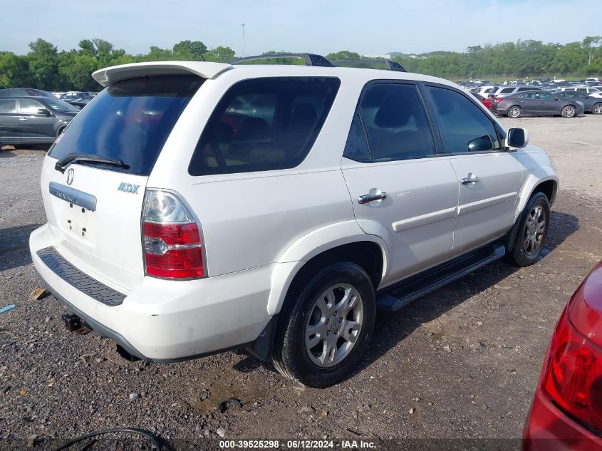 2006 Acura Mdx Touring VIN: 2HNYD18866H540197 Lot: 39525298