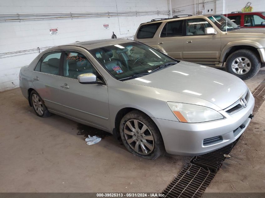 2007 Honda Accord 3.0 Ex VIN: 1HGCM665X7A042995 Lot: 39525313