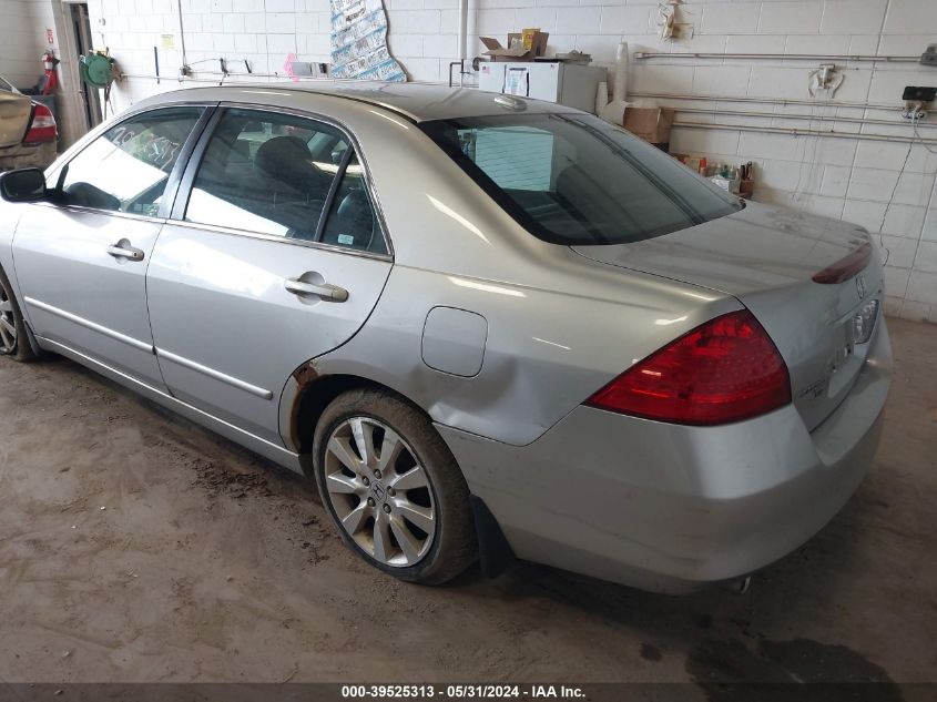 2007 Honda Accord 3.0 Ex VIN: 1HGCM665X7A042995 Lot: 39525313