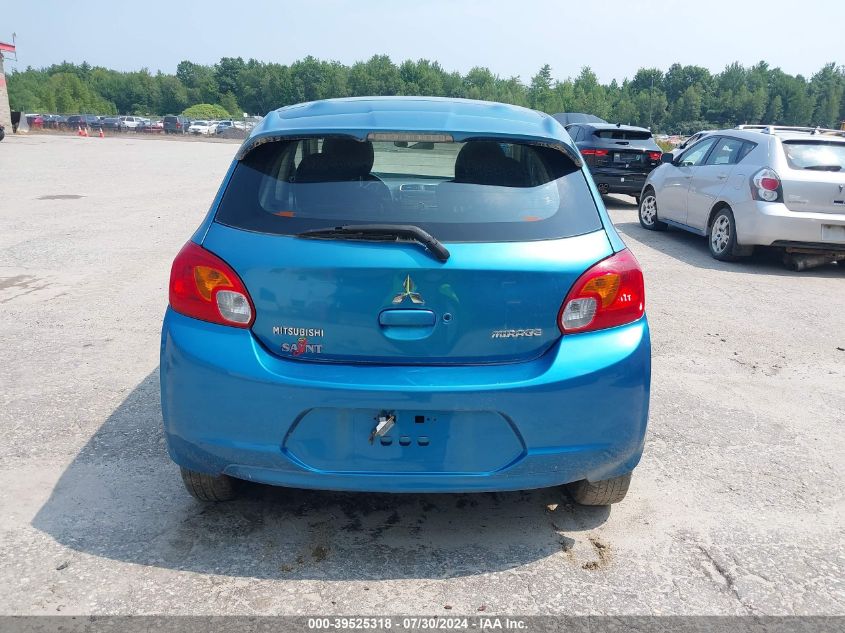 2014 Mitsubishi Mirage Es VIN: ML32A4HJ8EH016467 Lot: 39525318