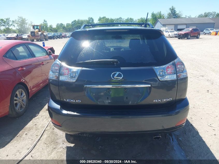 2009 Lexus Rx 350 VIN: 2T2HK31U99C122452 Lot: 39525340