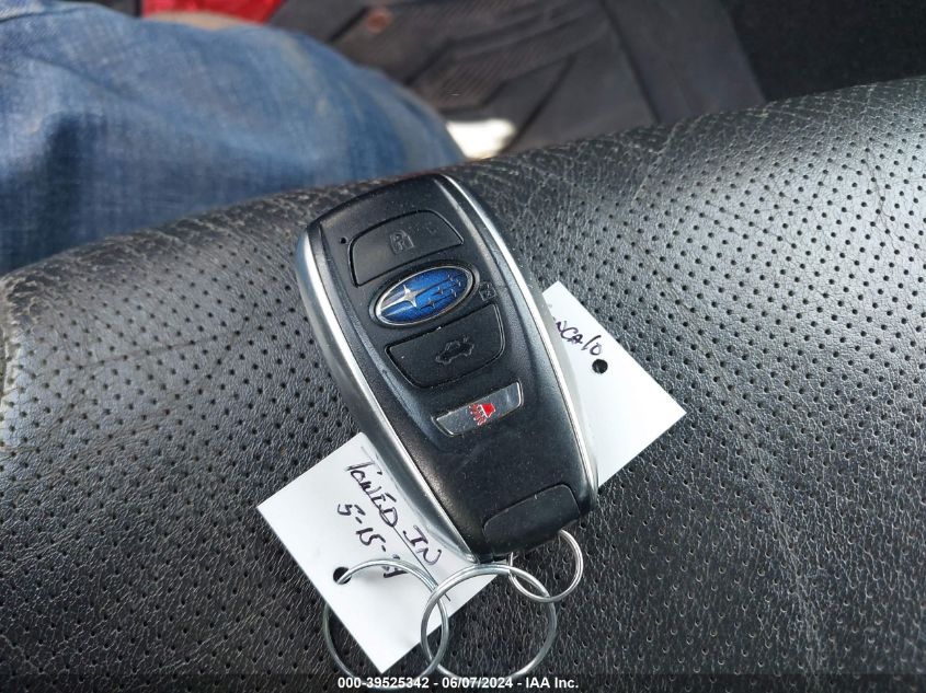 2016 Subaru Wrx Limited VIN: JF1VA1N64G8818418 Lot: 39525342