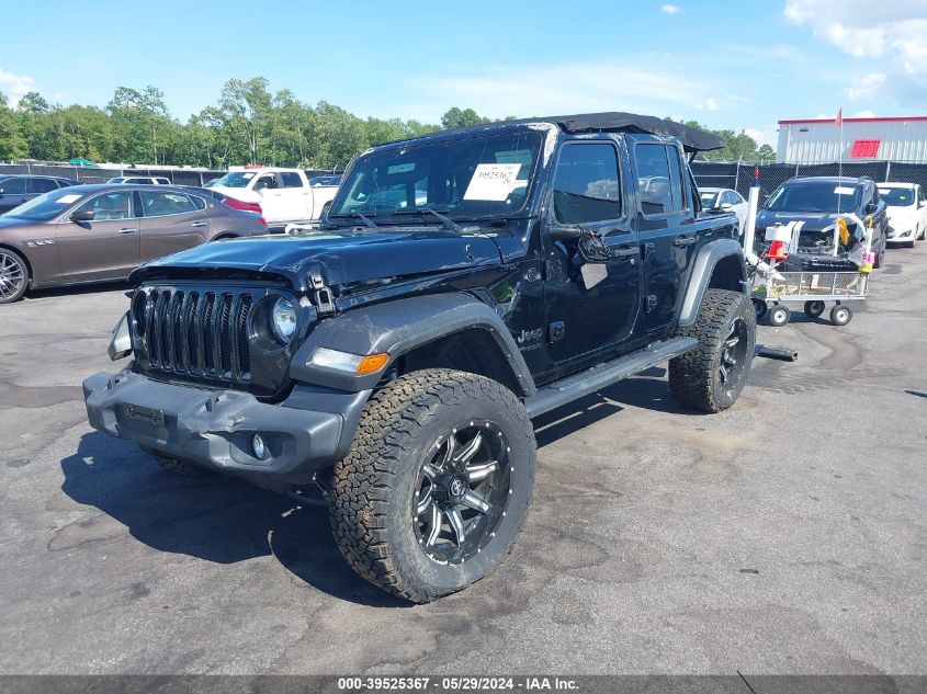 2021 Jeep Wrangler Unlimited Sport Altitude 4X4 VIN: 1C4HJXDG7MW797270 Lot: 39525367