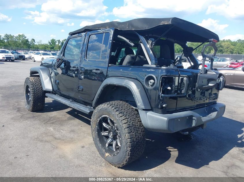 2021 Jeep Wrangler Unlimited Sport Altitude 4X4 VIN: 1C4HJXDG7MW797270 Lot: 39525367