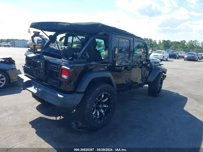 2021 Jeep Wrangler Unlimited Sport Altitude 4X4 VIN: 1C4HJXDG7MW797270 Lot: 39525367