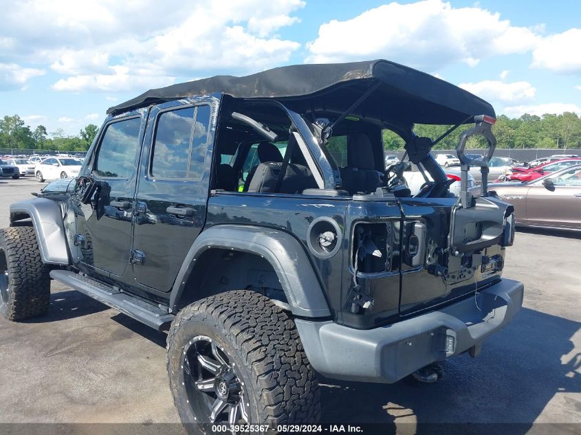 2021 Jeep Wrangler Unlimited Sport Altitude 4X4 VIN: 1C4HJXDG7MW797270 Lot: 39525367