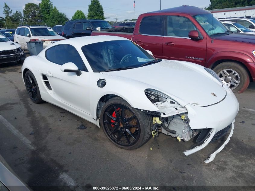 WP0AB2A85EK191568 2014 Porsche Cayman S