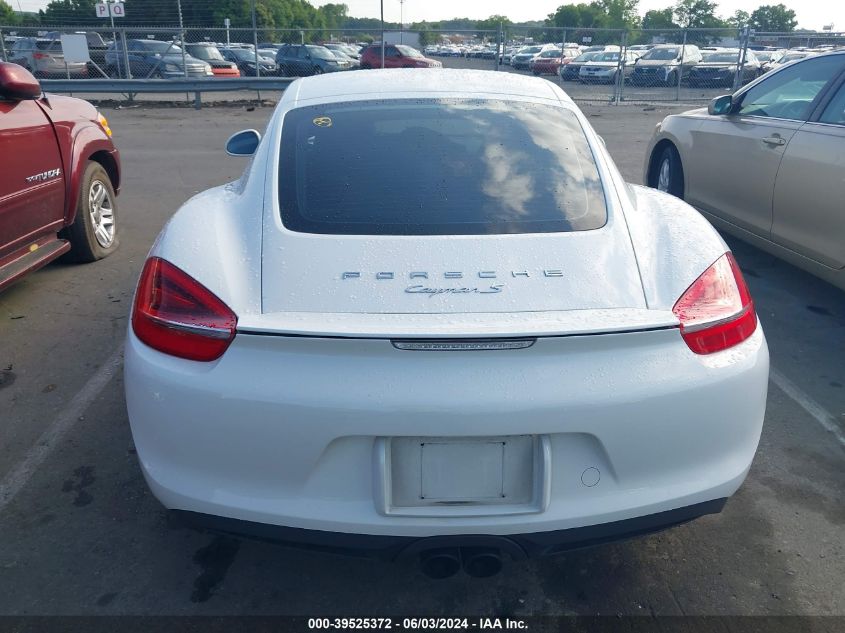 2014 Porsche Cayman S VIN: WP0AB2A85EK191568 Lot: 39525372