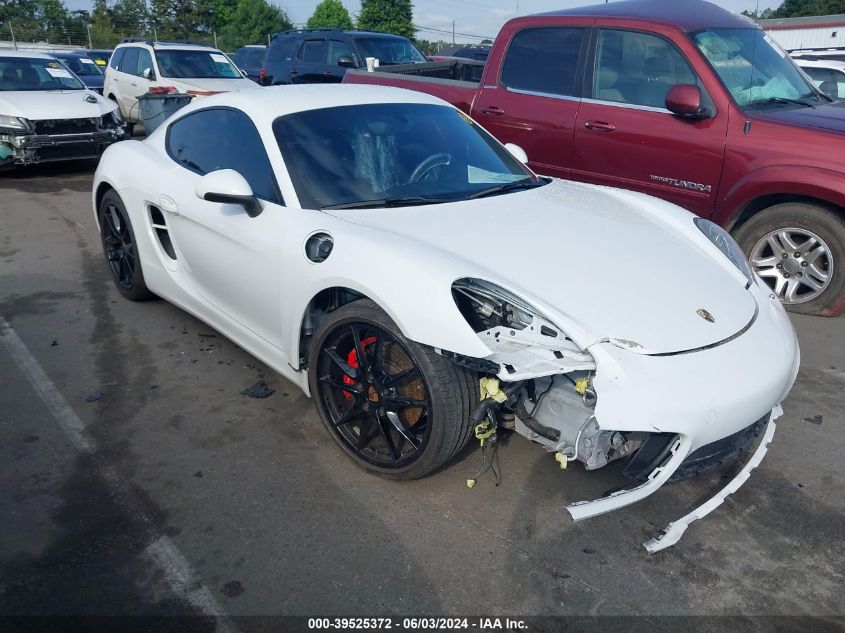 2014 Porsche Cayman S VIN: WP0AB2A85EK191568 Lot: 39525372