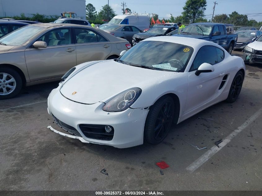 2014 Porsche Cayman S VIN: WP0AB2A85EK191568 Lot: 39525372