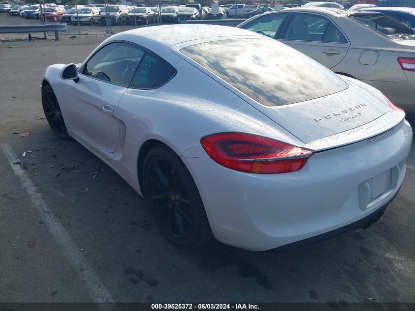 WP0AB2A85EK191568 2014 Porsche Cayman S