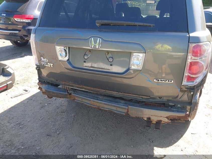 2008 Honda Pilot Se VIN: 5FNYF18328B047324 Lot: 39525381