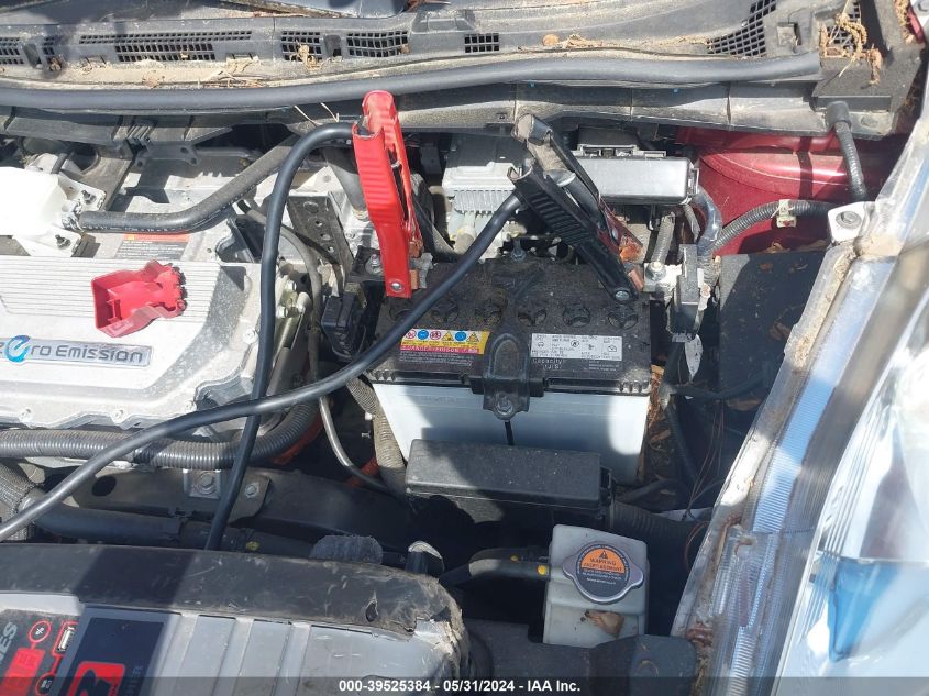 2012 Nissan Leaf Sv VIN: JN1AZ0CPXCT026307 Lot: 39525384