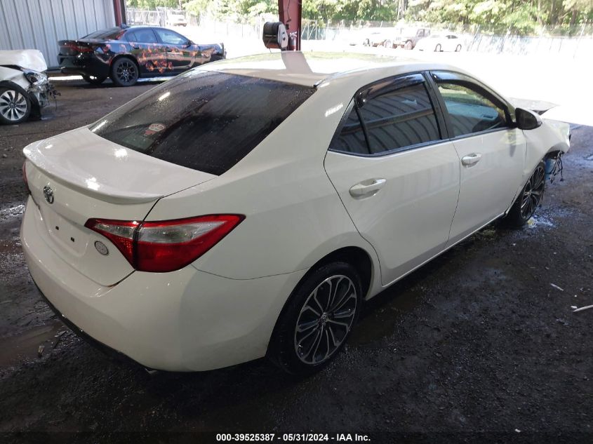 2014 Toyota Corolla S Plus VIN: 5YFBURHE6EP151262 Lot: 39525387