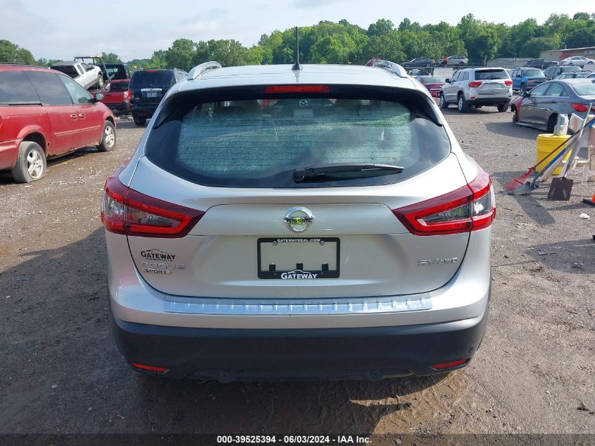 2022 Nissan Rogue Sport Sv Awd Xtronic Cvt VIN: JN1BJ1BW1NW489416 Lot: 39525394