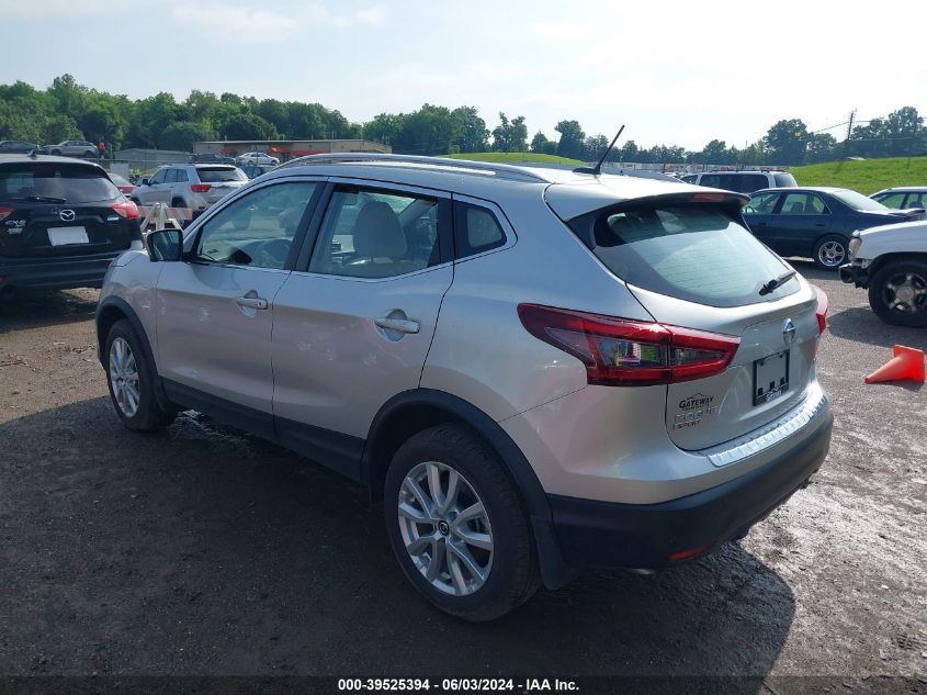 2022 Nissan Rogue Sport Sv Awd Xtronic Cvt VIN: JN1BJ1BW1NW489416 Lot: 39525394