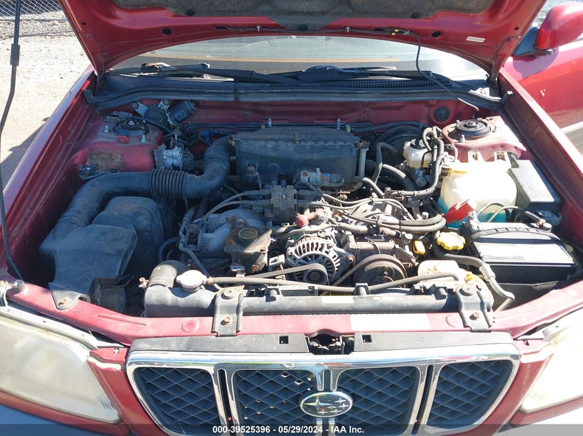 2002 Subaru Forester S VIN: JF1SF65552H702436 Lot: 39525396