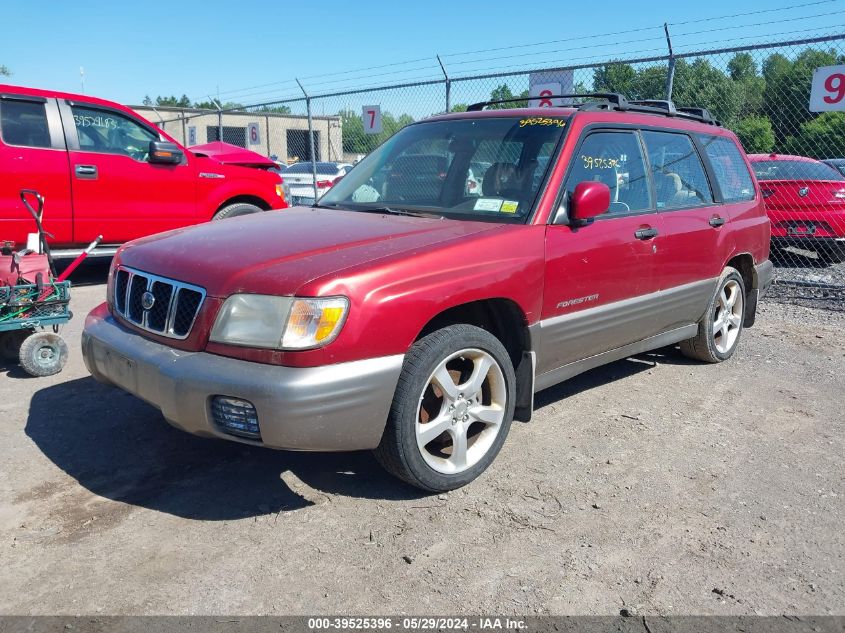 2002 Subaru Forester S VIN: JF1SF65552H702436 Lot: 39525396