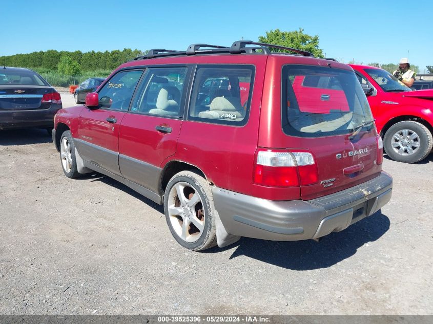 2002 Subaru Forester S VIN: JF1SF65552H702436 Lot: 39525396