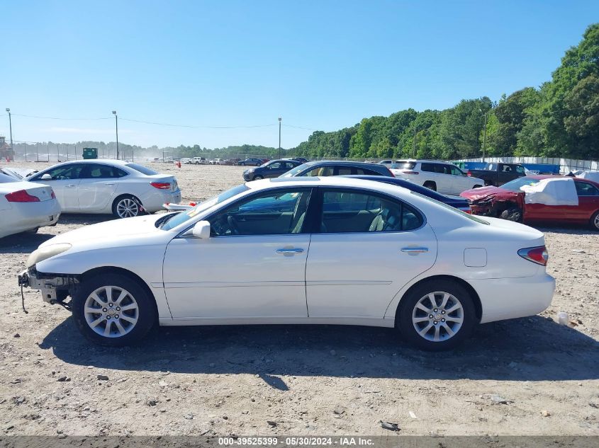 2003 Lexus Es 300 VIN: JTHBF30G036011568 Lot: 39525399