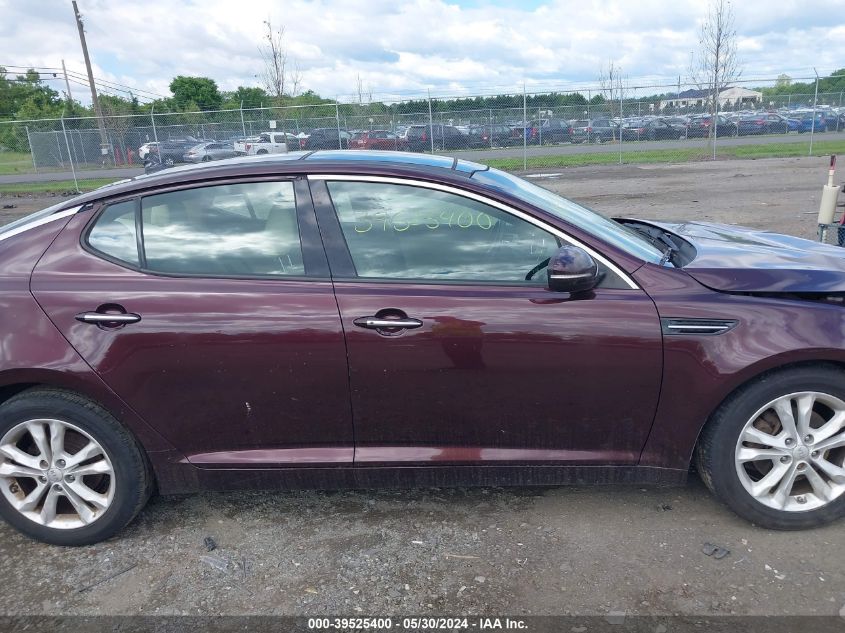 2013 Kia Optima Ex VIN: 5XXGN4A77DG146905 Lot: 39525400
