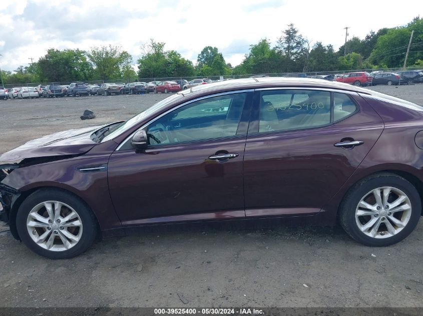 2013 Kia Optima Ex VIN: 5XXGN4A77DG146905 Lot: 39525400