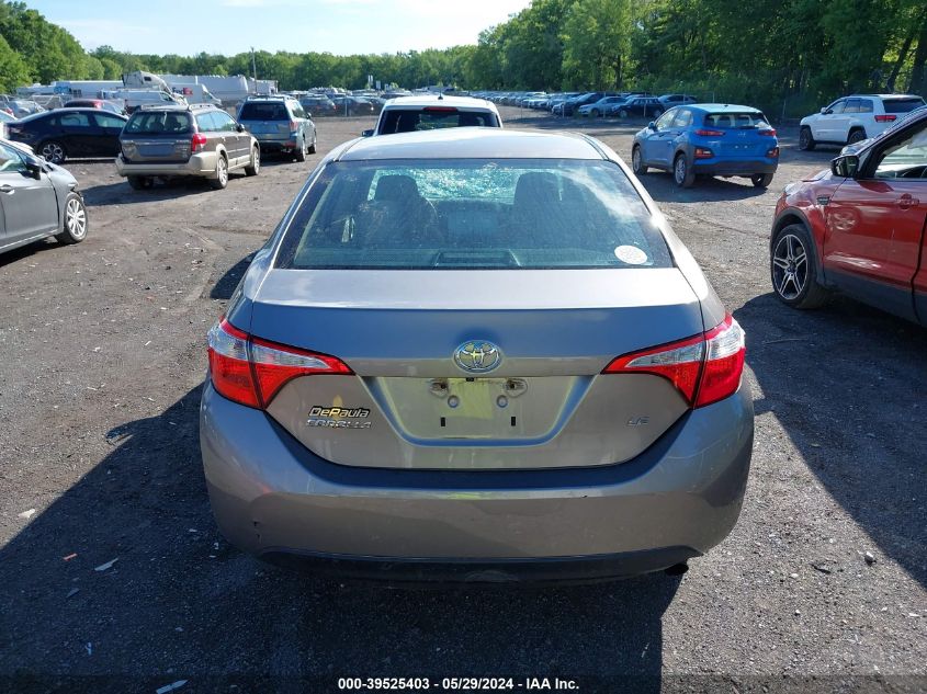 2014 Toyota Corolla Le Plus VIN: 5YFBURHE5EP132539 Lot: 39525403